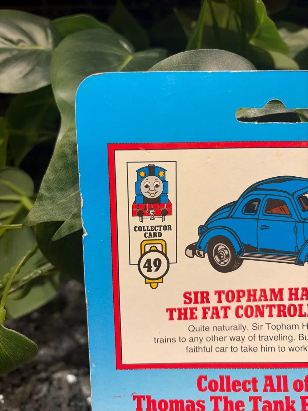 Ertl Shining Time Station Sir Topham Hatt's Car 4388 Die-cast Thomas Tank Engine